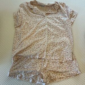 Cute Silky Pajama Set